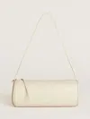 Reformation Simona Cylinder Bag In Cream Puff Leather