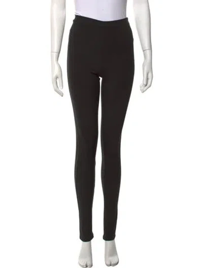 Pre-owned Reformation Skinny Leg Pants In Black