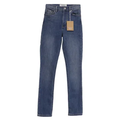 Reformation Skinny-fit Jeans In Blue Cotton