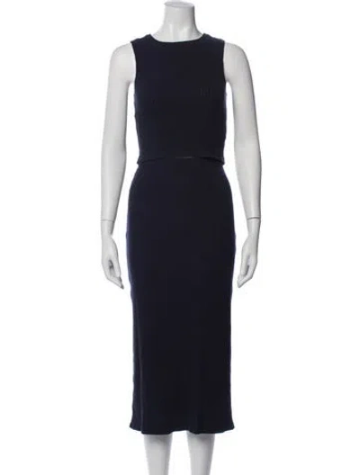 Pre-owned Reformation Skirt Set In Blue