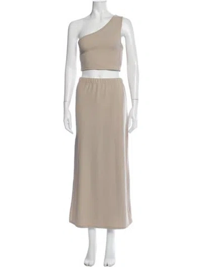 Pre-owned Reformation Skirt Set In Neutral