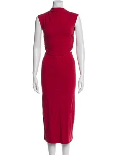 Pre-owned Reformation Skirt Set In Red