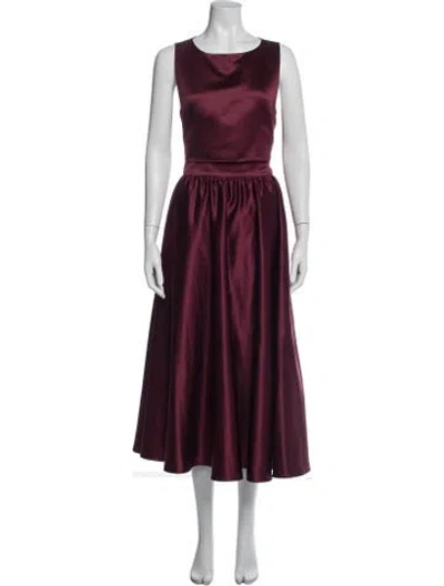 Pre-owned Reformation Skirt Set In Red