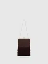 Reformation Skye Mini Bag In Brown