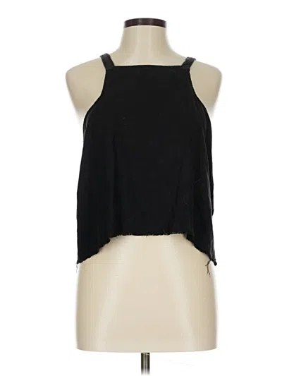 Pre-owned Reformation Sleeveless Blouse In Black