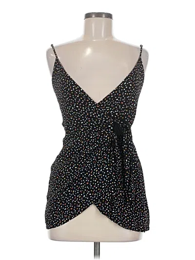 Pre-owned Reformation Sleeveless Blouse In Black