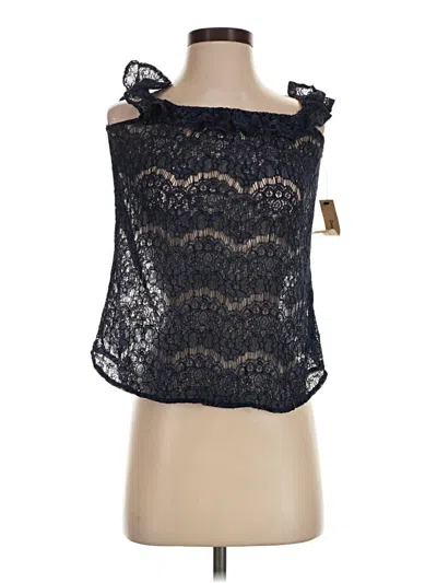 Pre-owned Reformation Sleeveless Blouse In Black