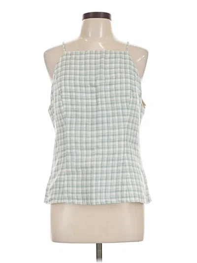 Pre-owned Reformation Sleeveless Blouse In Green