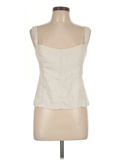 Pre-owned Reformation Sleeveless Blouse In Ivory
