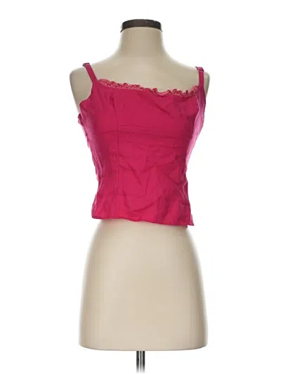 Pre-owned Reformation Sleeveless Blouse In Pink