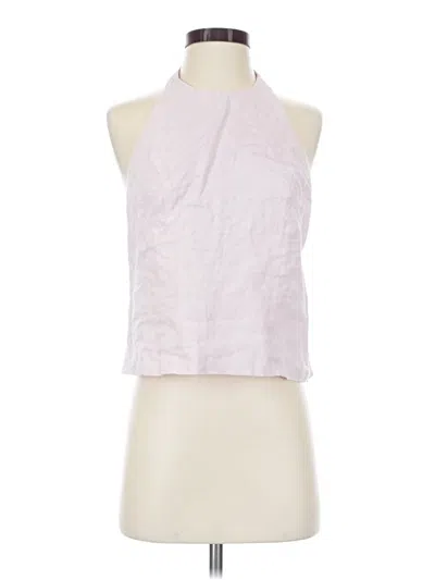 Pre-owned Reformation Sleeveless Blouse In Purple