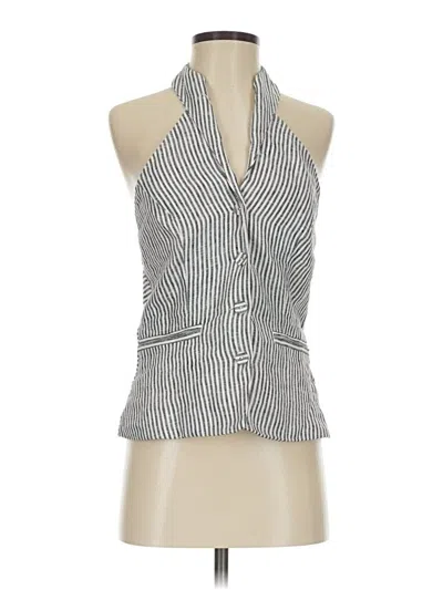 Pre-owned Reformation Sleeveless Blouse In White
