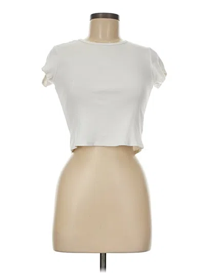 Pre-owned Reformation Sleeveless T-shirt In White