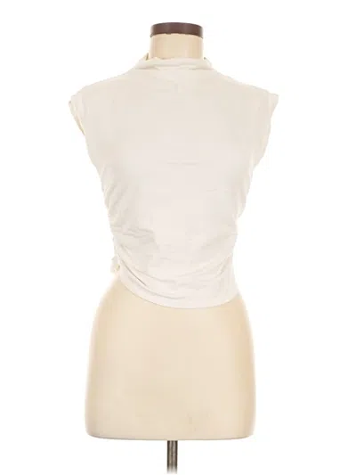 Pre-owned Reformation Sleeveless T-shirt In White