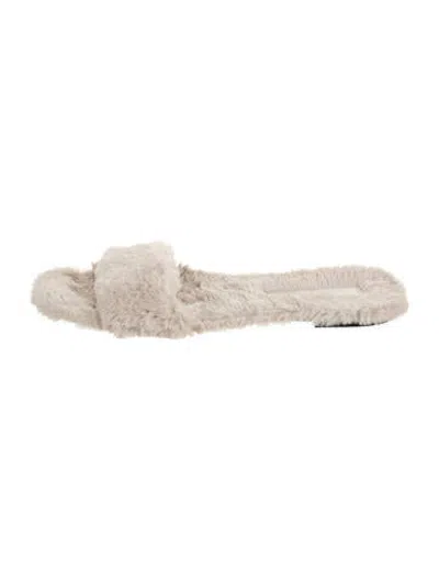 Pre-owned Reformation Slides In Neutrals