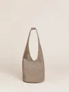 Reformation Small Silvana Bucket Bag In Grey