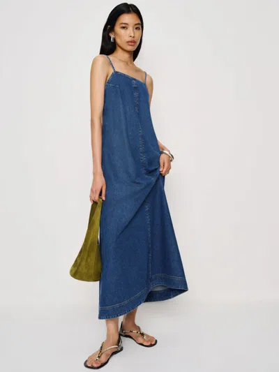 Reformation Sofi Denim Maxi Dress
