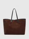 Reformation Sofia Tote Brown In Brown