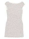 Reformation Soleil Dress In Gray