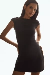 Reformation Soleil Knit Dress Black In Black