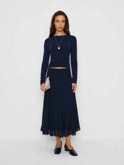 Reformation Sophie Skirt In Blue