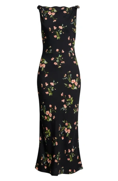 Reformation Sorrel Dress In Black
