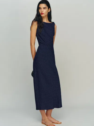 Reformation Sorrel Dress Blue 12