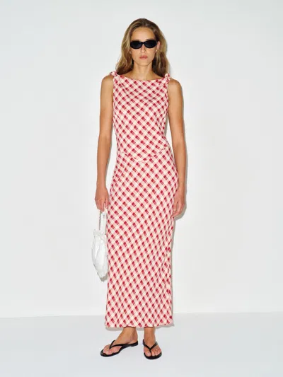 Reformation Sorrel Dress Red 0 In Pink