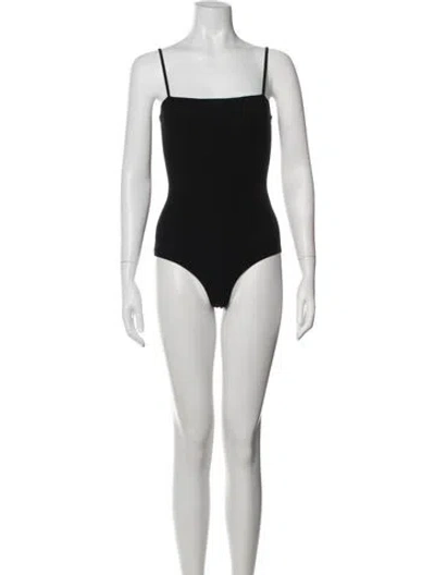 Pre-owned Reformation Square Neckline Sleeveless Bodysuit In White