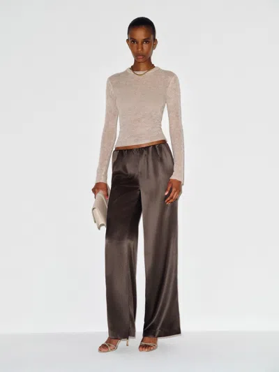 Reformation Stacey Satin Short Pant Black Pearl Lp
