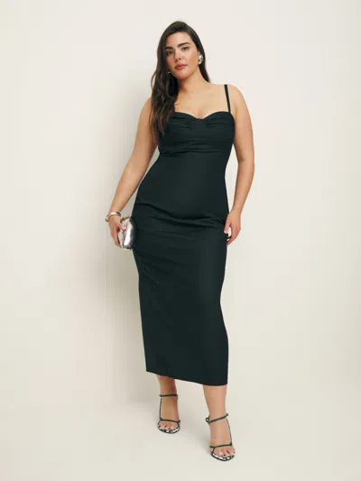 Reformation Stormi Dress In Black