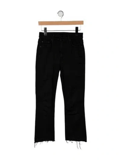 Pre-owned Reformation Straight Leg Pants In Black