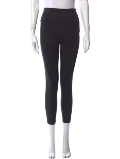 Pre-owned Reformation Straight Leg Pants In Black