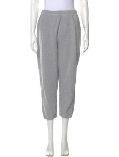 Pre-owned Reformation Straight Leg Pants In Gray