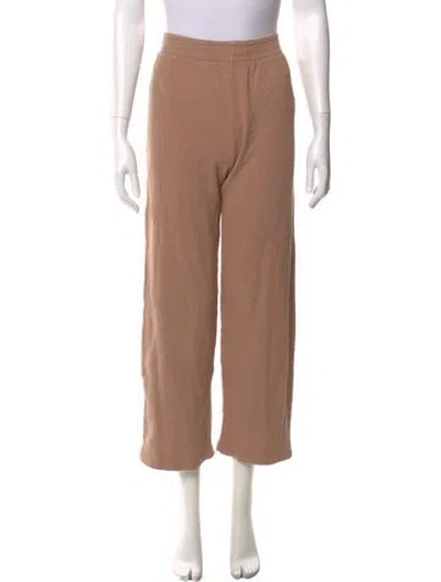 Pre-owned Reformation Straight Leg Pants In Neutral