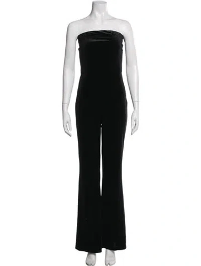 Pre-owned Reformation Strapless Jumpsuit W/ Tags In Black
