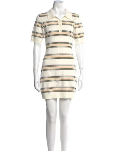 Pre-owned Reformation Striped Mini Dress W/ Tags In Multi