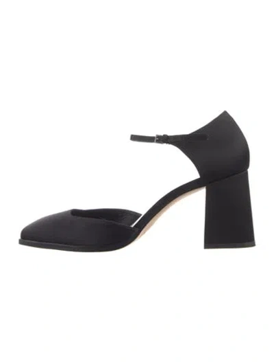 Pre-owned Reformation Suede D'orsay Pumps In Blue