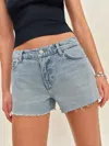 Reformation Sutton Low Rise 2.5" Slouchy Jean Shorts