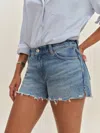 Reformation Short Ample En Denim À Taille Basse 2,5 Po Sutton