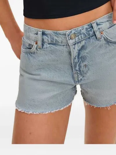 Reformation Sutton Shorts In Blue