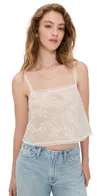 Reformation Swan Top White