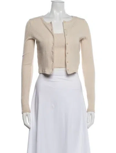 Pre-owned Reformation Sweater In Neutral