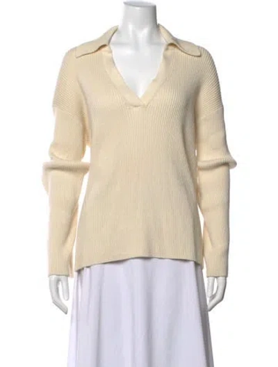 Pre-owned Reformation Sweater In Neutral