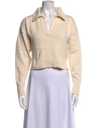 Pre-owned Reformation Sweater In Neutrals