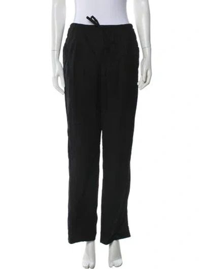 Pre-owned Reformation Sweatpants In Black