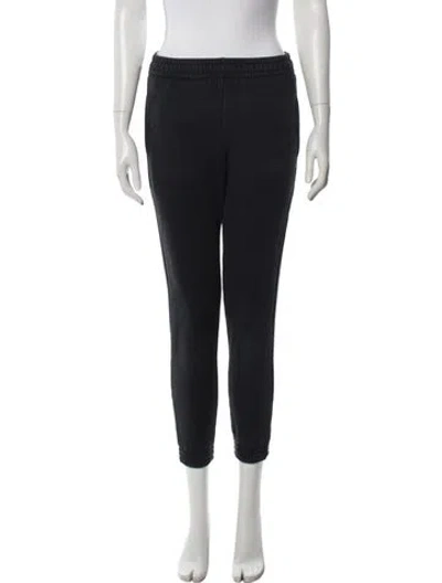 Pre-owned Reformation Sweatpants In Black