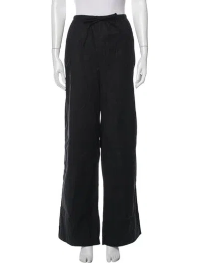 Pre-owned Reformation Sweatpants In Black