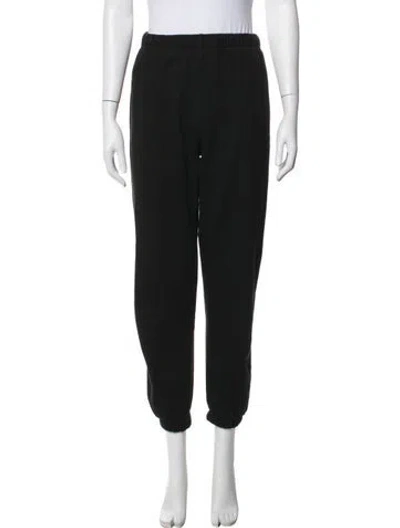 Pre-owned Reformation Sweatpants In Black