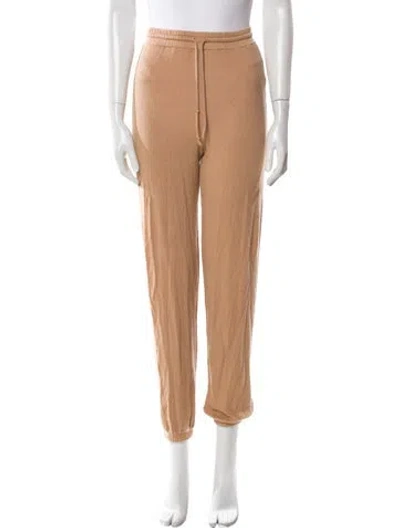 Pre-owned Reformation Sweatpants In Brown